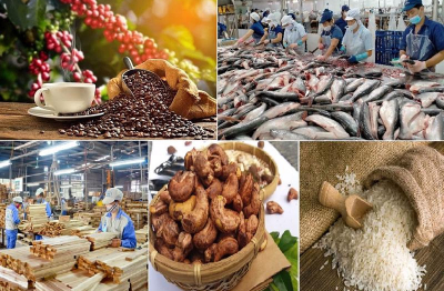 Xuất siêu nông - lâm - thủy sản 4 tháng gần 5,2 tỷ USD