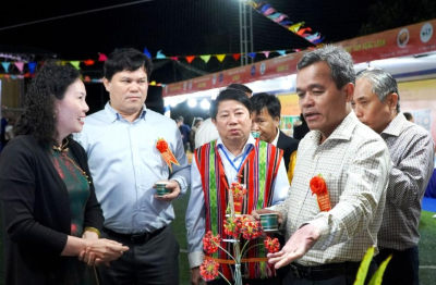 Ấn tượng Lễ hội Sâm Ngọc Linh và Phiên chợ hàng Việt tại Măng Ri