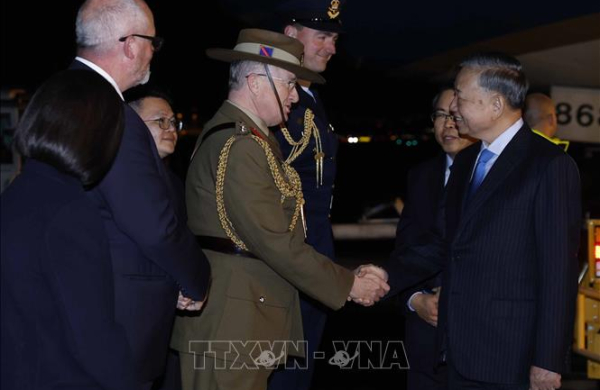 Tổng Bí thư, Chủ tịch nước Tô Lâm bắt đầu thăm cấp Nhà nước tới Australia