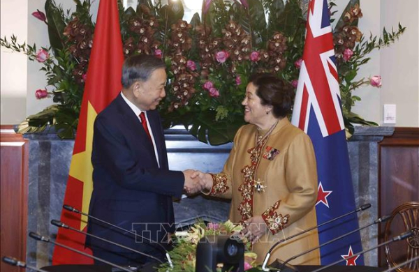 Tổng Bí thư, Chủ tịch nước Tô Lâm hội đàm với Toàn quyền New Zealand