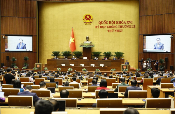 Bế mạc Kỳ họp không thường lệ thứ Nhất, Quốc hội khóa XVI
