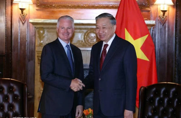Tổng Bí thư, Chủ tịch nước Tô Lâm tiếp lãnh đạo một số tập đoàn Hoa Kỳ