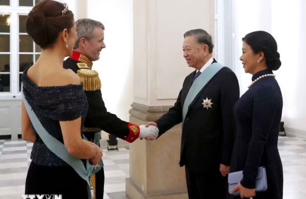 Tổng Bí thư, Chủ tịch nước Tô Lâm: Quan hệ Việt Nam và Đan Mạch tiếp tục phát triển mạnh mẽ, thực chất hơn