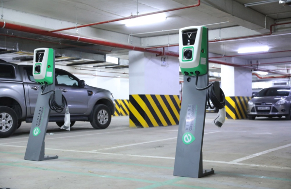 Chuẩn trạm sạc xe điện tại chung cư
