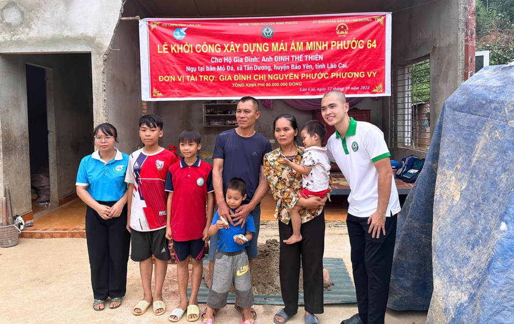 Mái ấm Minh Phước xây dựng nhà cho người dân nghèo - Lan tỏa yêu thương, nâng tầm nông thôn mới