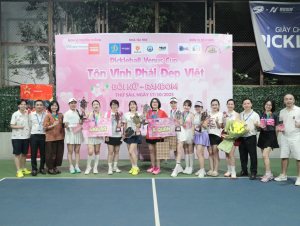 Sôi động giải Pickleball Venus Cup chào mừng ngày Phụ nữ Việt Nam 20/10