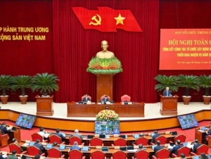 Tập trung tham mưu về nhân sự, bảo đảm tổ chức thành công Đại hội XIV của Đảng