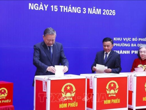 Hoàn thành tốt đẹp công tác bỏ phiếu bầu cử trên cả nước