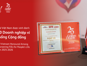 Nhiều năm liền được vinh danh tại Rồng Vàng, Prudential khẳng định uy tín thương hiệu và cam kết phát triển lâu dài tại Việt Nam