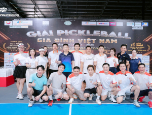 FPT Polytechnic đồng hành cùng Pickleball Gia đình Việt Nam: Thúc đẩy phong trào thể thao, gắn kết gia đình và cộng đồng
