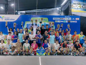 Phường Xuân Đỉnh (TP. Hà Nội): hơn 100 vận động viên tranh tài tại Giải Pickleball kỷ niệm 1 năm thành lập Phường