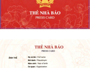 Thay đổi quy trình cấp, đổi, thu hồi thẻ nhà báo từ 1/7