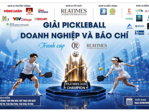 Lộ diện các bảng đấu Giải Pickleball Báo chí và Doanh nghiệp tranh cúp Reatimes 2026