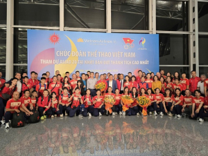 Đoàn Thể thao Việt Nam lên đường chinh phục đấu trường ASIAD 20