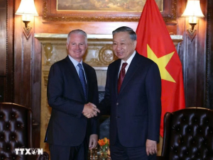 Tổng Bí thư, Chủ tịch nước Tô Lâm tiếp lãnh đạo một số tập đoàn Hoa Kỳ