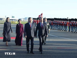 Tổng Bí thư, Chủ tịch nước Tô Lâm bắt đầu thăm cấp Nhà nước Vương quốc Đan Mạch