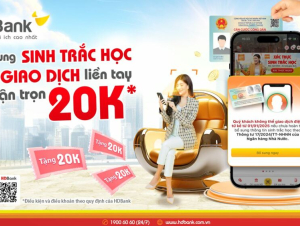 HDBank khuyến nghị khách hàng nhanh chóng bổ sung sinh trắc học, tránh gián đoạn giao dịch