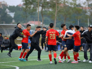 Chiến thắng kịch tính FC 559 Ba Vì  ngạo nghễ bước vào trận chung kết