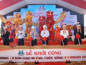 Khởi công dự án tổ hợp căn hộ hiện đại tại mặt tiền Đại lộ Bình Dương