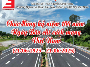 Công ty Cổ phần Đại Thiên Trường: Gửi lời chúc nhân Ngày Báo chí cách mạng Việt Nam 21/6