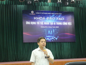 Công ty Cổ phần Nhiệt điện Quảng Ninh tổ chức khóa đào tạo ứng dụng trí tuệ nhân tạo (AI) trong công việc