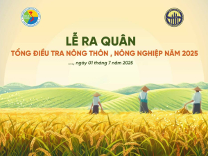 Tổng điều tra nông thôn – nông nghiệp 2025: Cơ hội tái thiết vùng sản xuất từ dữ liệu thực tiễn