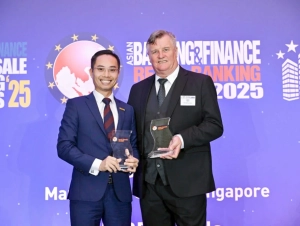 Nam A Bank nhận cú đúp giải thưởng quốc tế