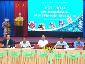 Gia Lai tổ chức đối thoại với doanh nghiệp, tháo gỡ điểm nghẽn, bứt phá kinh tế