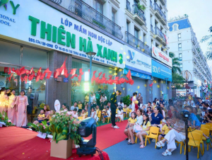 Lễ khai giảng năm học 2025 – 2026 tại Lớp mầm non độc lập Thiên Hà Xanh