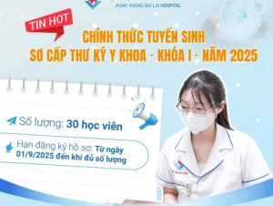 Học 6 tháng, có cơ hội làm việc tại Bệnh viện Hùng Vương Gia Lai