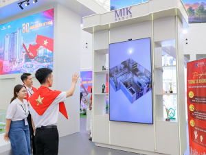 Câu chuyện hành trình phát triển của MIK Group được kể qua không gian triển lãm gần 200 m2