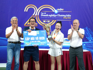 Sôi động Giải Pickleball Báo chí đồng hành cùng doanh nghiệp lần thứ I