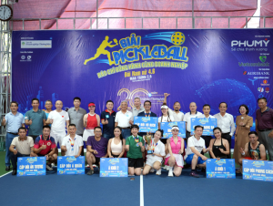 Những khoảnh khắc đáng nhớ tại Giải Pickleball “Báo chí đồng hành cùng Doanh nghiệp” lần thứ I – 2025