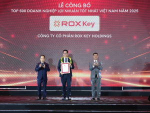 ROX Key tiếp tục góp mặt trong bảng xếp hạng PROFIT 500 