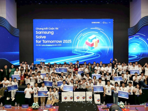 Vinh danh những dự án sáng tạo công nghệ xuất sắc nhất Samsung Solve for Tomorrow 2025