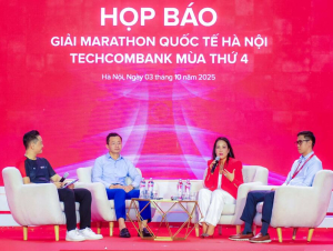 Hơn 13.000 người tham gia giải chạy Marathon Quốc tế Hà Nội Techcombank mùa thứ 4