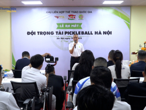 Ra mắt đội trọng tài Pickleball Việt Nam tại Hà Nội: Bước ngoặt lịch sử với đội trọng tài tiên phong