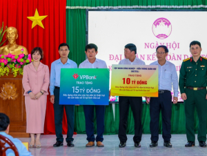 VPBank ủng hộ tỉnh Gia Lai 15 tỷ đồng khắc phục thiệt hại sau cơn bão số 13