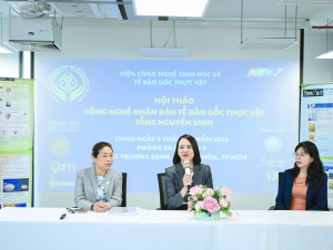 Hội thảo “Công nghệ nhân bản tế bào gốc thực vật tầng nguyên sinh