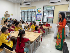 Giờ học Giáo dục địa phương: Nuôi dưỡng nhân cách và sáng tạo cho học sinh