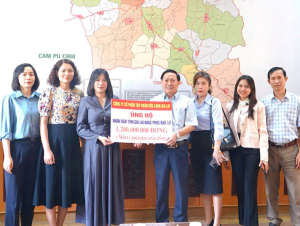 Đức Long Gia Lai hỗ trợ 1,2 tỷ đồng giúp người dân vùng bão lũ