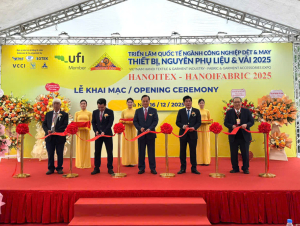 Khai mạc Triển lãm quốc tế Ngành Công nghiệp Dệt May - Thiết bị, nguyên phụ liệu & Vải 2025