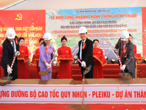 Nhà thầu nào thi công Dự án thành phần 3 thuộc cao tốc Quy Nhơn-Pleiku?