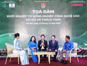 “Khởi nghiệp từ nông nghiệp công nghệ cao, cơ hội và thách thức”