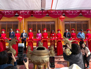 Khánh thành Đình làng Ứng Cử, xã Chuyên Mỹ 