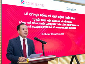 Agribank và ‘ông lớn’ kiểm toán hợp tác xây dựng chiến lược công nghệ cho giai đoạn mới