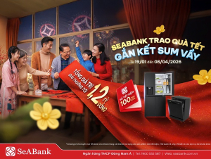 SeABank dành 1,2 tỷ đồng tri ân khách hàng dịp Tết Bính Ngọ và kỷ niệm 32 năm thành lập