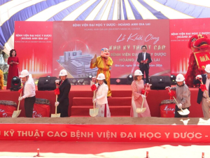 Gia Lai: Khởi công Khu kỹ thuật cao 300 tỉ đồng tại Bệnh viện ĐHYD-HAGL