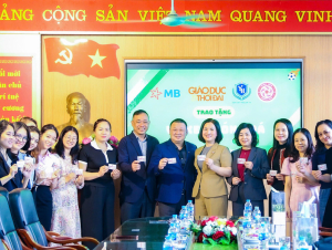 MB và Thể Công - Viettel mang bóng đá đỉnh cao đến gần học sinh