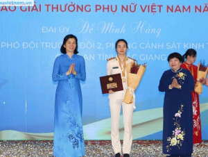 Nữ Đại úy trẻ với khát vọng vì cuộc sống bình yên, an toàn của Nhân dân